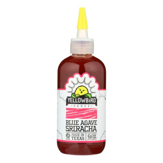 Yellowbird Sauce, Blue Agave Sriracha, Case Of 6, 9.8 Oz