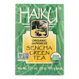 Haiku Green Tea, Sencha, Case Of 6, 16 Bags