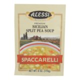 Alessi, Split Pea Soup, Spaccarelli, Case Of 6, 6 Oz.