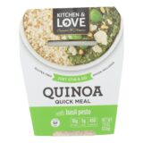 Cucina And Amore, Quinoa Meals, Basil Pesto, Case Of 6, 7.9 Oz.