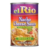 El Rio Nacho Cheese Sauce, Regular, Case Of 12, 15 Oz.