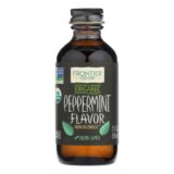 Frontier Herb Peppermint Flavor, Organic, 2 Oz