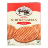 Shady Maple Farms Organic Maple Waffle Cookie, Case Of 8, 8.5 Oz.