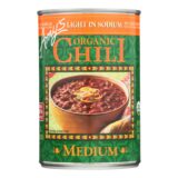 Amy's, Organic Low Sodium Medium Chili, Case Of 12, 14.7 Oz