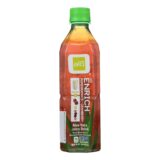 Alo Original Enrich Aloe Vera Juice Drink, Pomegranate And Cranberry, Case Of 12, 16.9 Fl Oz.