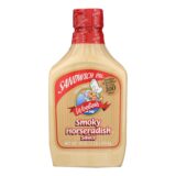 Woeber's Sandwich Pal Smoky Horseradish Sauce, Case Of 6, 16 Fl Oz.