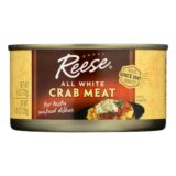 Reese Crabmeat, All White, Case Of 12, 6 Oz