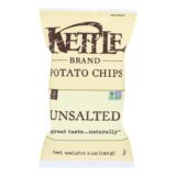 Kettle Brand Potato Chips, Unsalted, Case Of 15, 5 Oz.