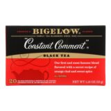 Bigelow Tea Constant Comment Black Tea, Case Of 6, 20 Bags