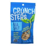 Crunchsters, Sprouted Protein Snack, Sea Salt, Case Of 6, 4 Oz.