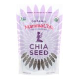 Mamma Chia Chia Seed, Organic, Black, Case Of 4, 12 Oz