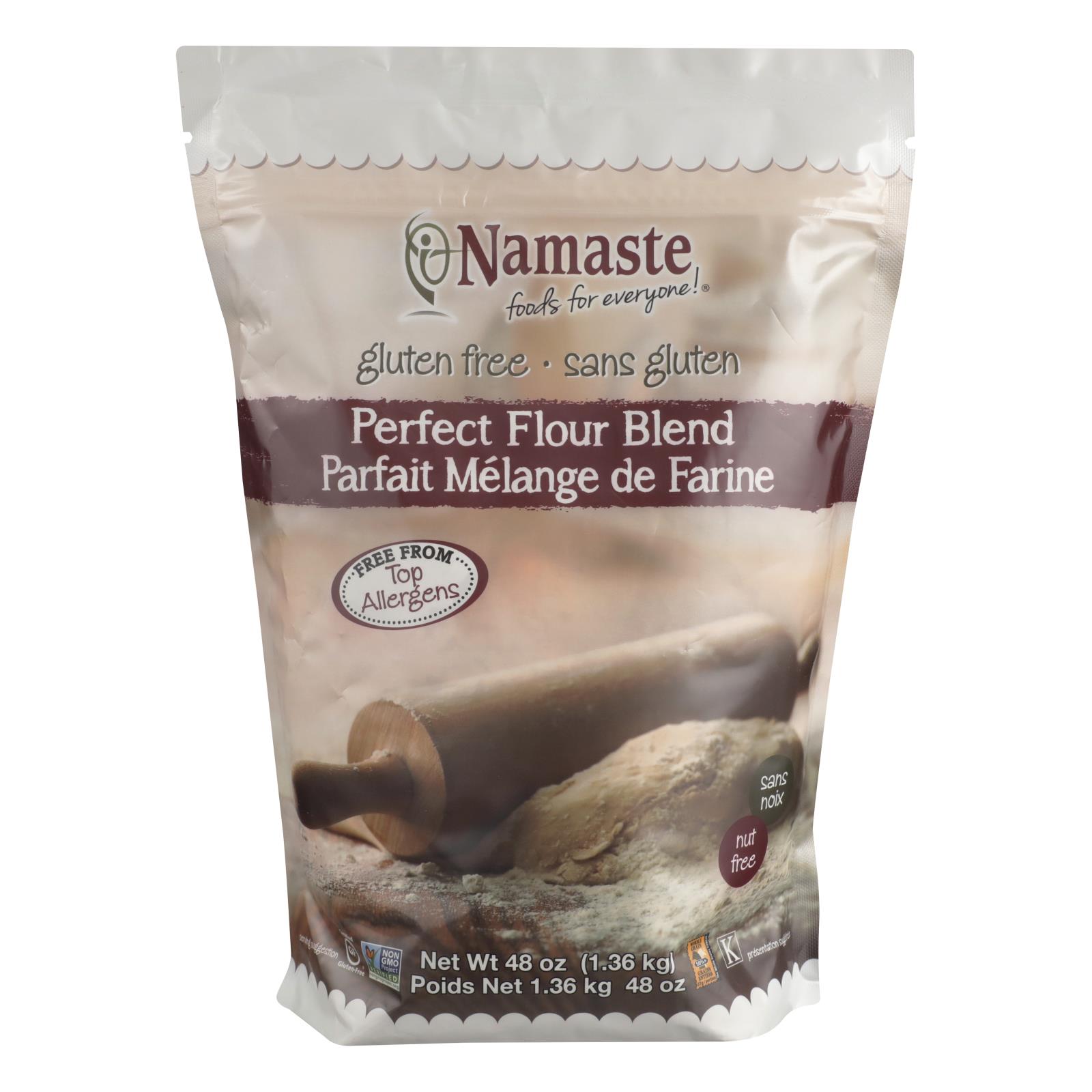 Namaste Foods Gluten Free Perfect Flour Blend, Flour, Case Of 6, 48 Oz.