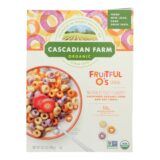 Cascadian Farm Organic Cereal, Fruitful Os, Case Of 10, 10.2 Oz