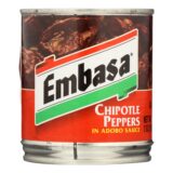 Embasa Adobo Sauce, Chipotle Peppers, Case Of 12, 7 Oz.