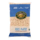 Nature's Path Organic Rice Puffs Cereal, Case Of 12, 6 Oz.