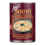 Amy's, Soup, Tom Kha Phak Thai Coconut, Case Of 12, 14.1 Oz