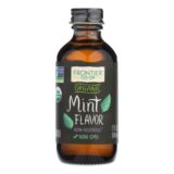 Frontier Herb Mint Flavor, Organic, 2 Oz