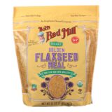 Bob's Red Mill, Organic Flaxseed Meal, Golden, Case Of 4, 32 Oz