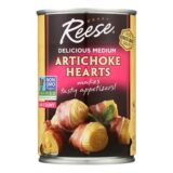 Reese Artichoke Hearts, Delicious Medium, Case Of 12, 14 Oz.