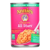 Annie's Homegrown Organic All Stars Pasta In Tomato And Cheese Sauce, Case Of 12, 15 Oz.