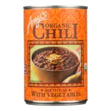 Amy's, Organic Medium Chili With Veggies, Case Of 12, 14.7 Oz
