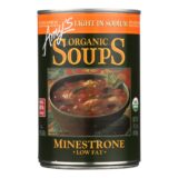 Amy's, Organic Low Sodium Minestrone Soup, Case Of 12, 14.1 Oz