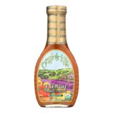 Organic Ville Organic Dressing, French, Case Of 6, 8 Fl Oz.