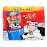 Horizon Organic Dairy Organic Low Fat 1 % Milk, Aseptic, Case Of 3, 6/8 Fl Oz