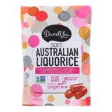 Darrell Soft Eating Liquorice, Strawberry, Case Of 8, 7 Oz.