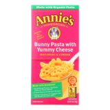 Annies Homegrown Macaroni And Cheese, Organic, Bunny Pasta With Yummy Cheese, 6 Oz, Case Of 12