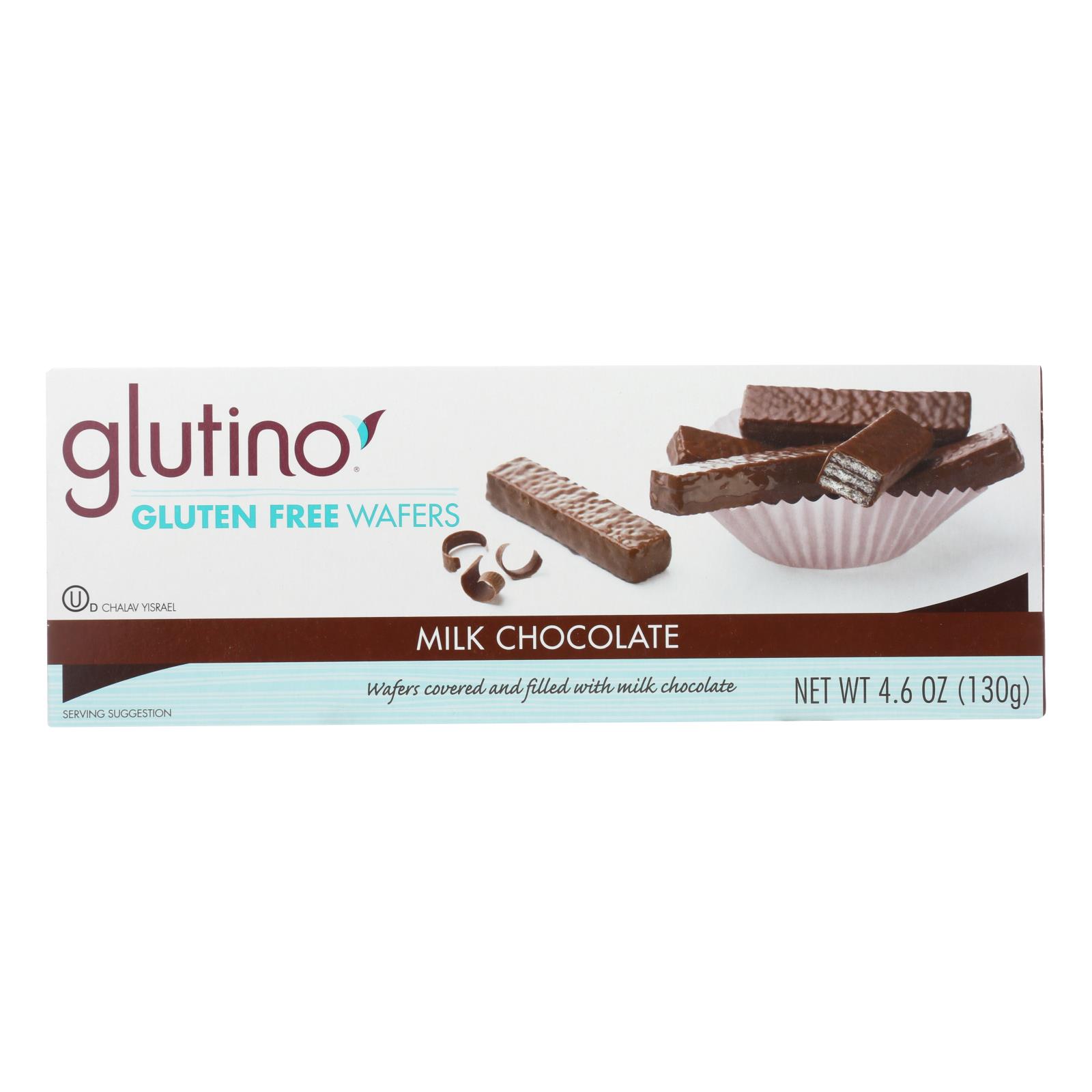 Glutino Chocolate Covered Wafer, Case Of 12, 4.6 Oz.