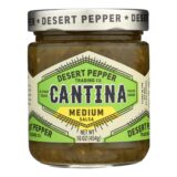 Desert Pepper Trading, Salsa, Cantina, Med, Green, Case Of 6, 16 Oz