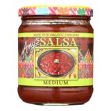 Amy's, Medium Salsa, Made With Organic Ingredients, Case Of 6, 14.7 Oz