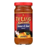 Ty Ling Sauce, Sweetsour, Case Of 12, 10 Oz