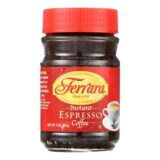 Ferrara Instant Espresso, Case Of 12, 2 Oz