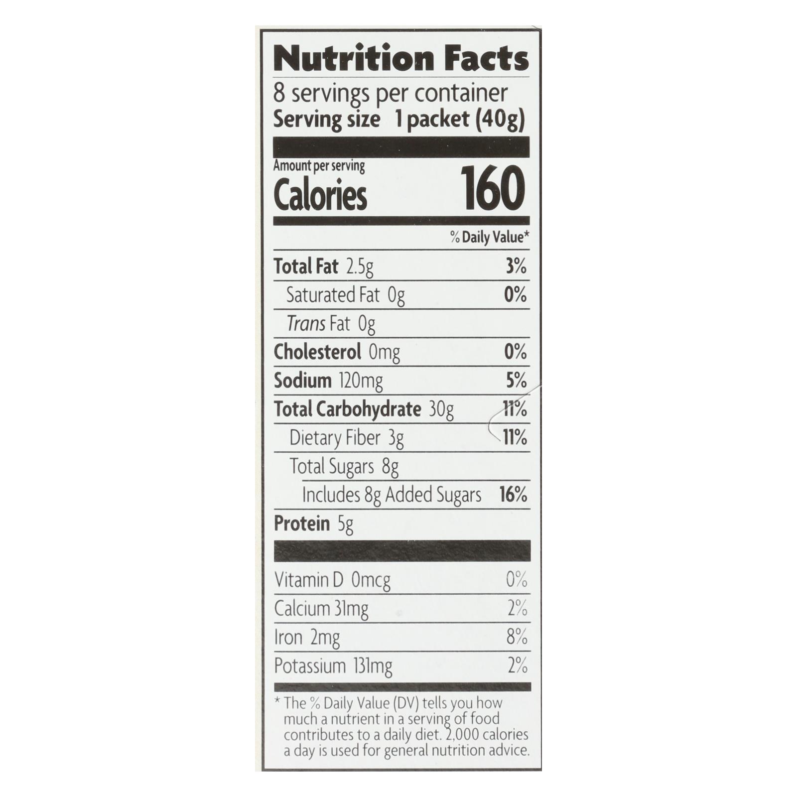 Nature's Path Organic Optimum Power Flax Cereal, Blueberry Cinnamon, Case Of 6, 11.2 Oz. - Image 2