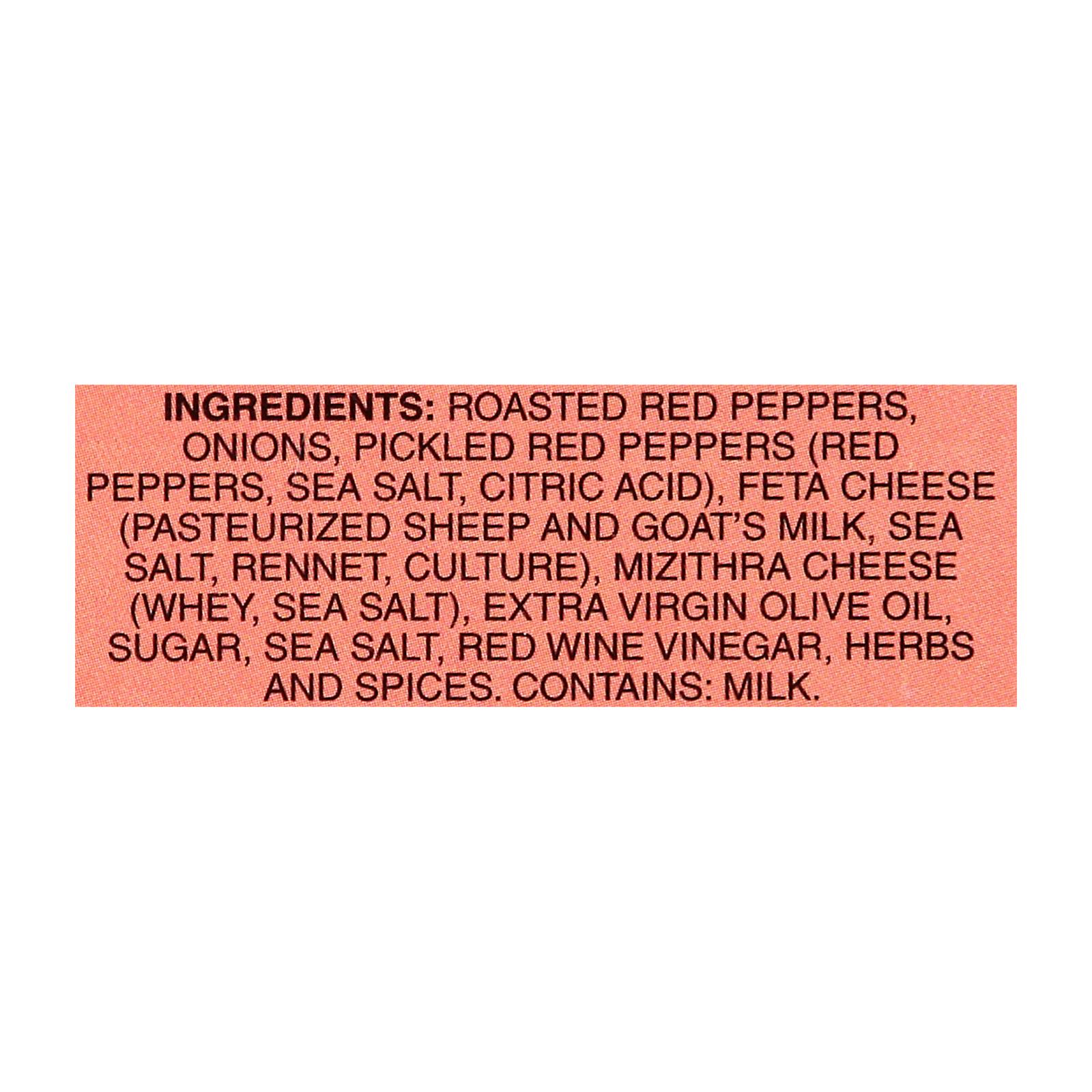 Mt Vikos Red Pepper And Feta Spread, Case Of 6, 7.7 Oz - Image 2