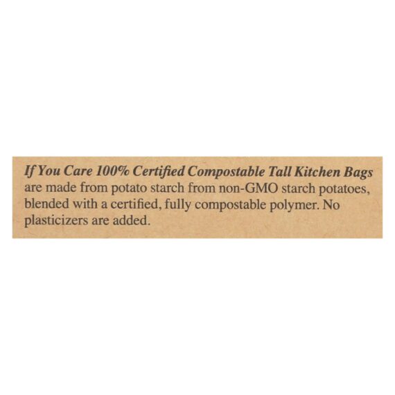 If You Care Trash Bags, Certified Compostable, Case Of 12, 12 Count - Image 2