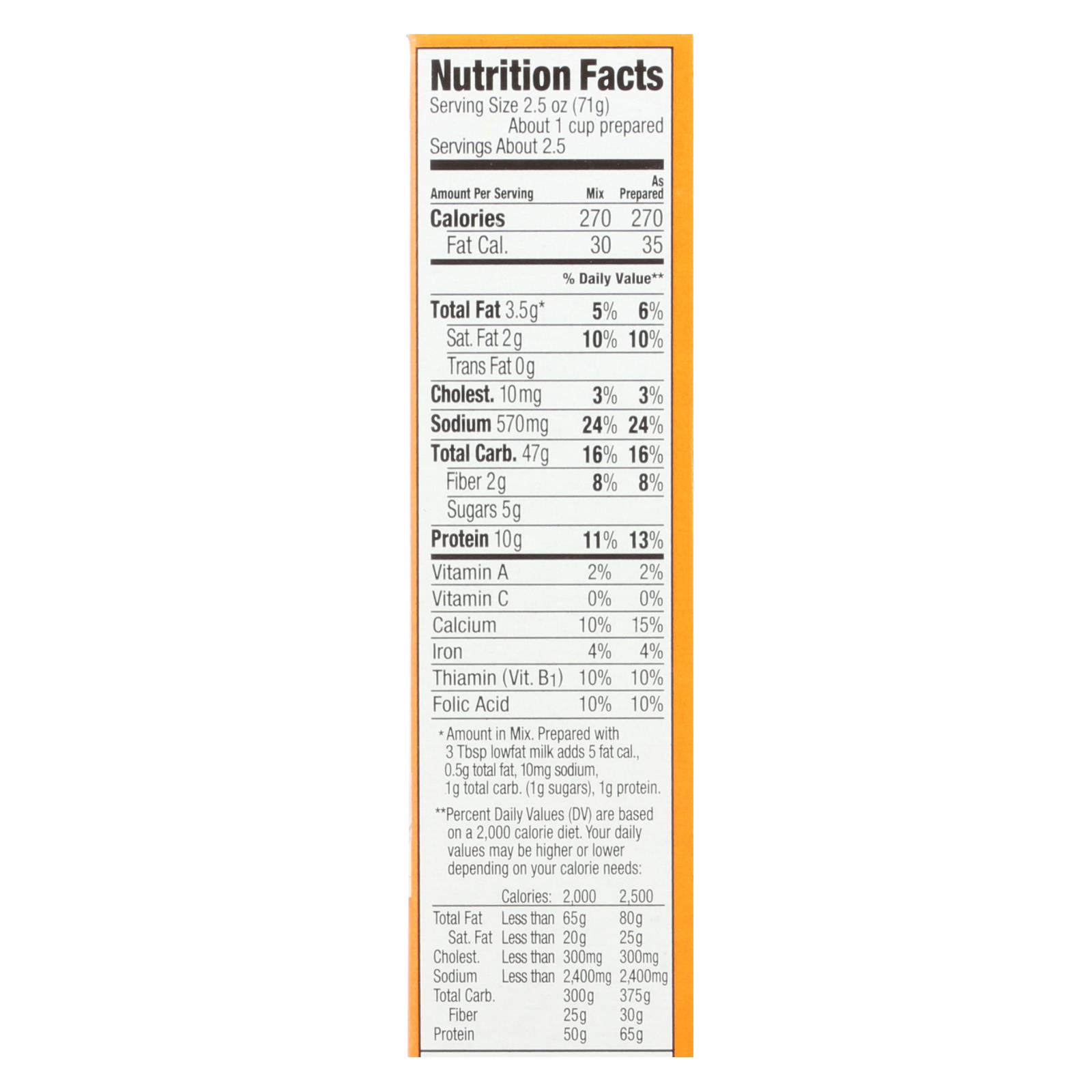 Annie's Homegrown Organic Shells And Real Aged Cheddar Macaroni And Cheese, Case Of 12, 6 Oz. - Image 3