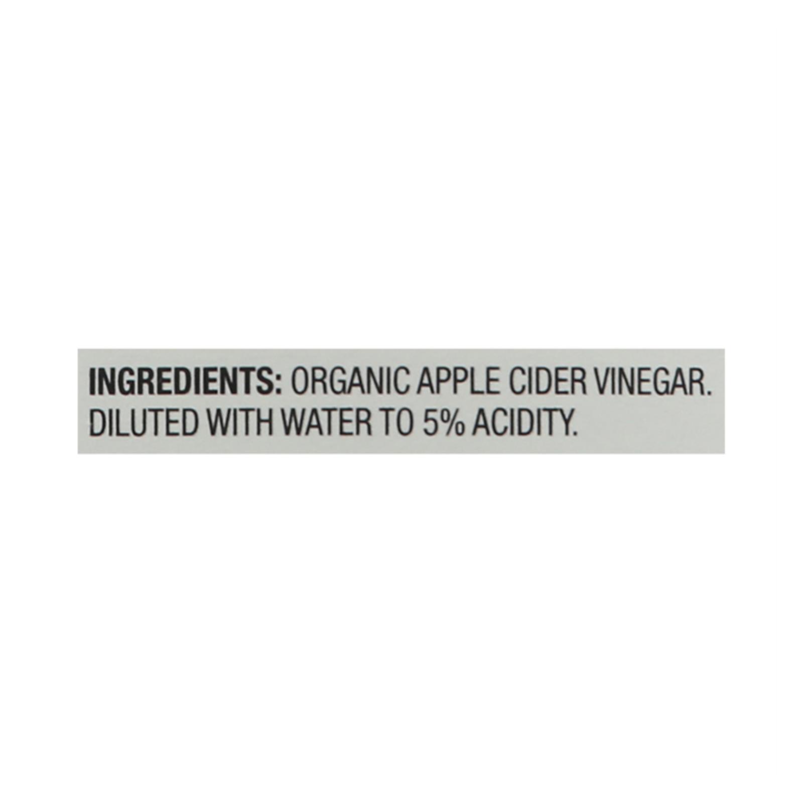 Spectrum Naturals Organic Unfiltered Apple Cider Vinegar, Case Of 4, 1 Gal - Image 2