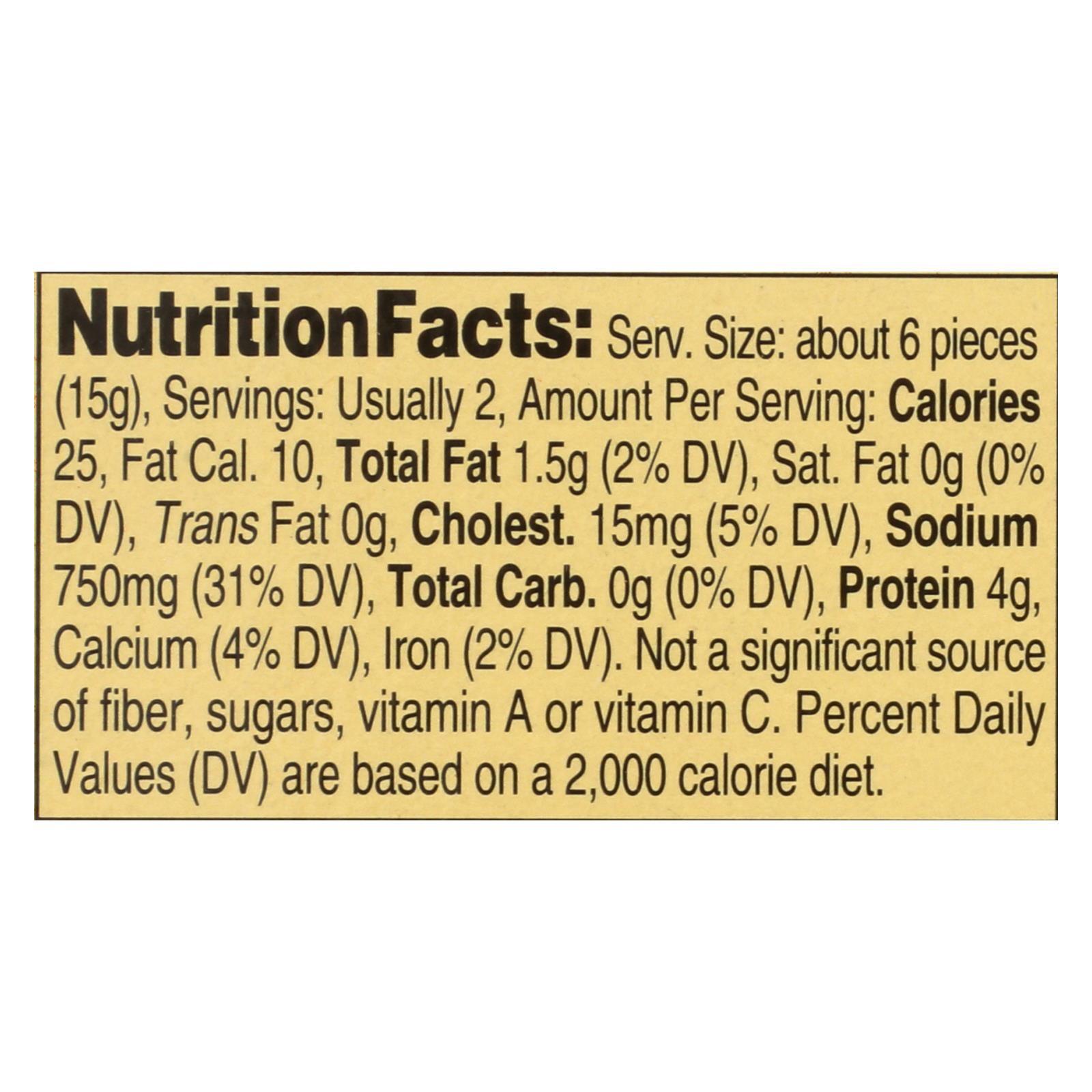 Reese Anchovies, Flat Fillets, In Pure Olive Oil, 2 Oz, Case Of 10 - Image 2
