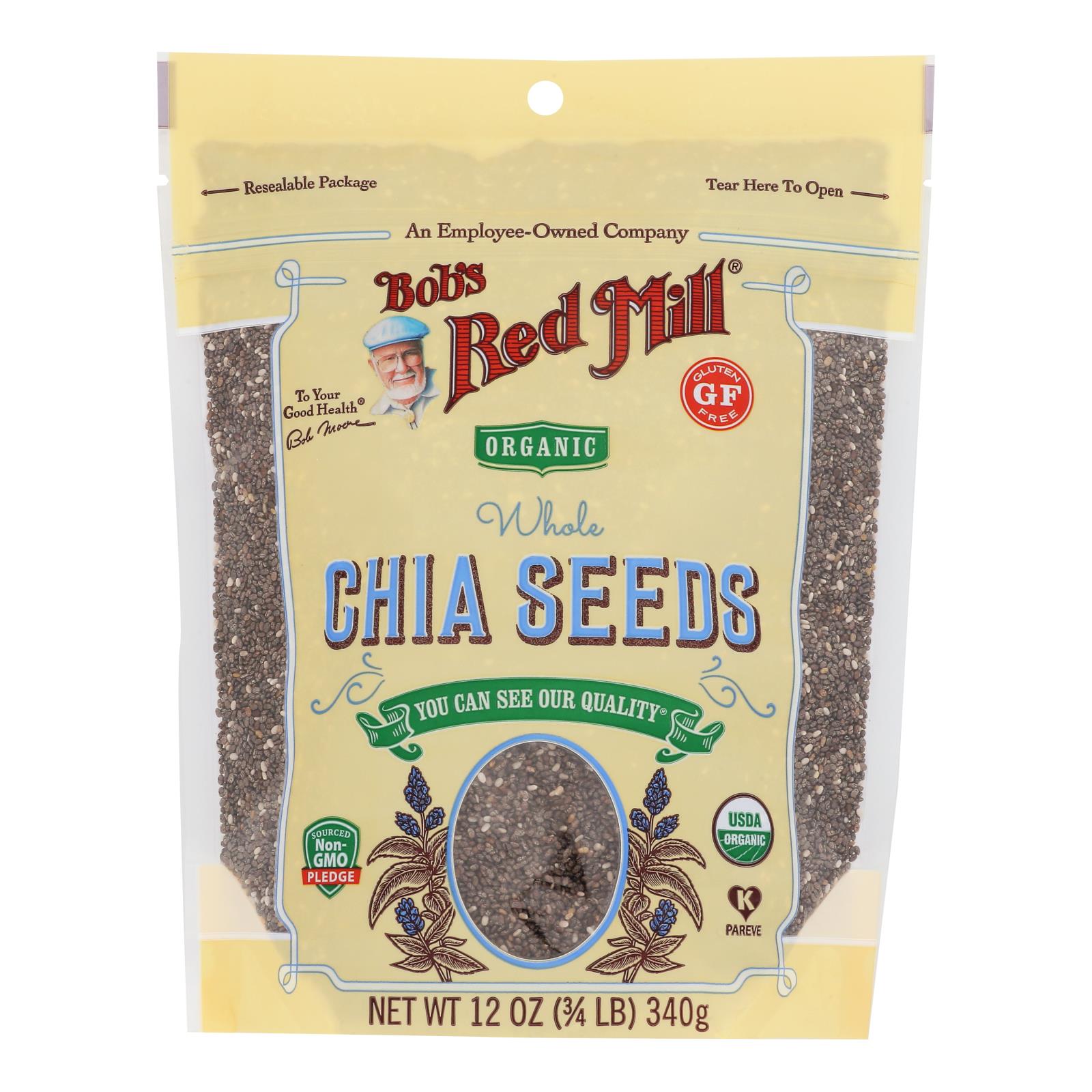 Bob's Red Mill - Seeds Chia - Case Of 5-12 Oz - Image 2