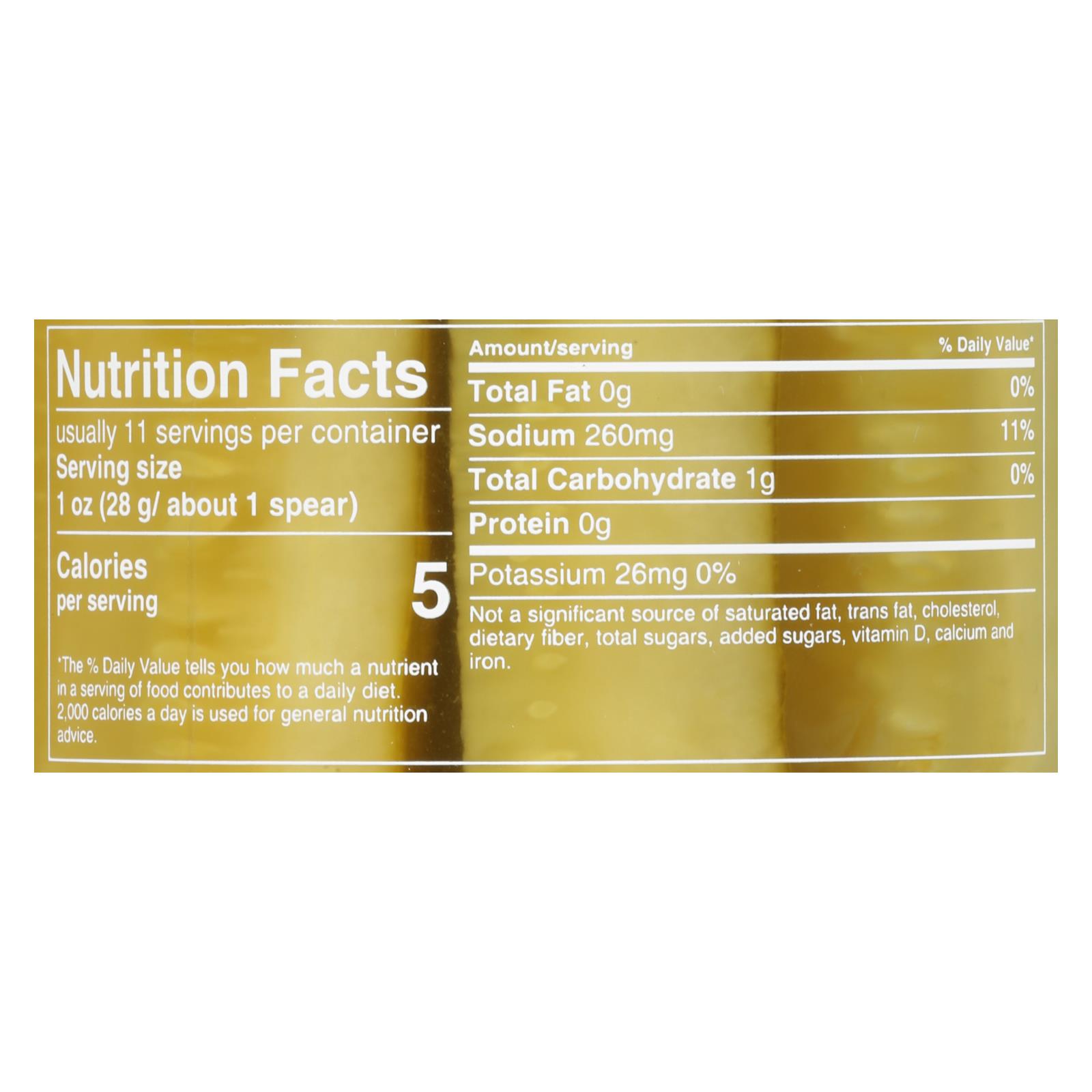 Mt Olive Pickle Co Organic Kosher Dill Spears - Case Of 6 - 16 Fz - Image 3