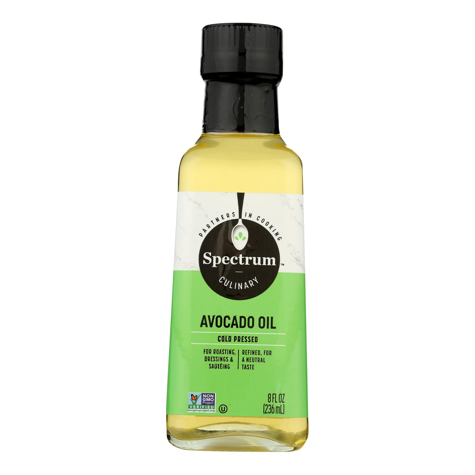 Spectrum Naturals Avocado Oil, Refined, 8 Oz, Case Of 6 - Image 2