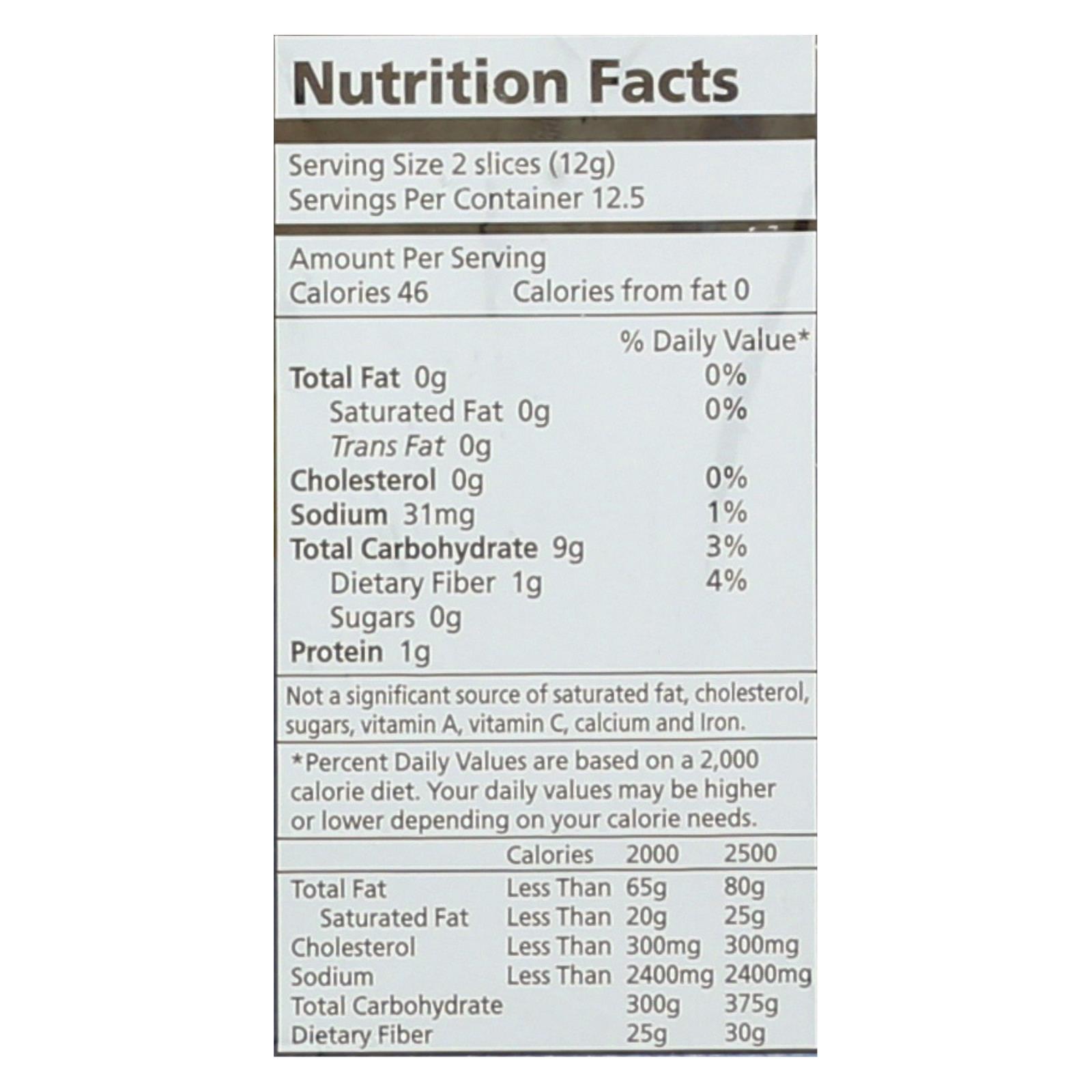 Real Foods Organic Corn Thins, Case Of 6, 5.3 Oz. - Image 3