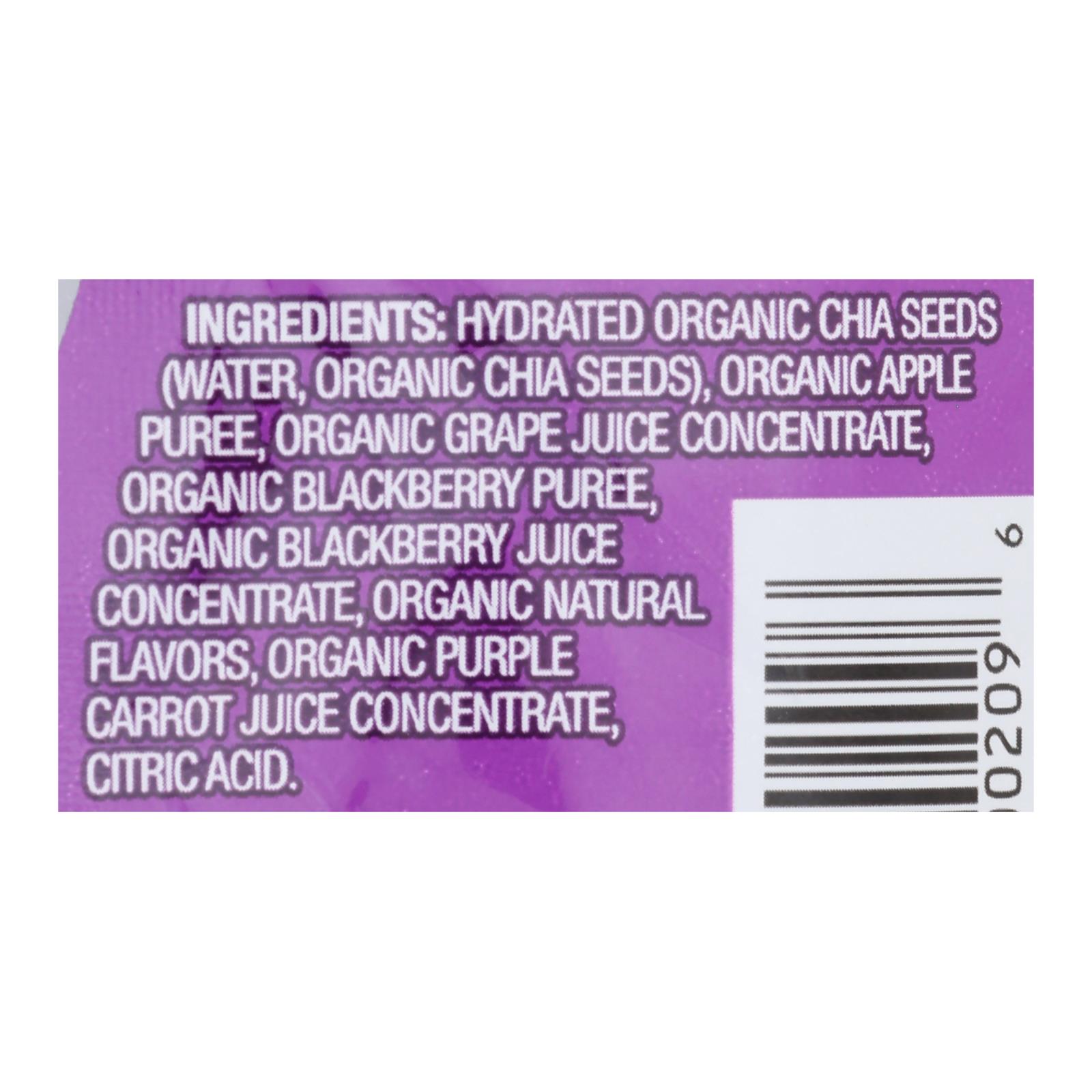 Mamma Chia Squeeze Vitality Snack, Blackberry Bliss, Case Of 16, 3.5 Oz. - Image 3