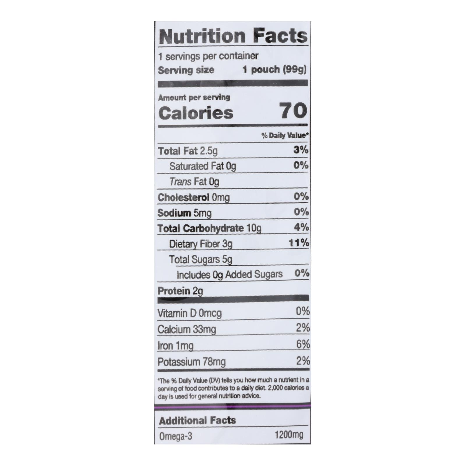 Mamma Chia Squeeze Vitality Snack, Blackberry Bliss, Case Of 16, 3.5 Oz. - Image 4