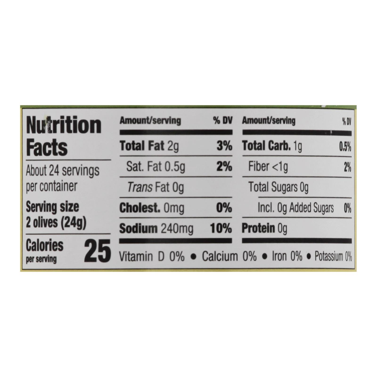 Mezzetta Italian Castelvetrano Whole Green Olives, Case Of 6, 10 Oz. - Image 3