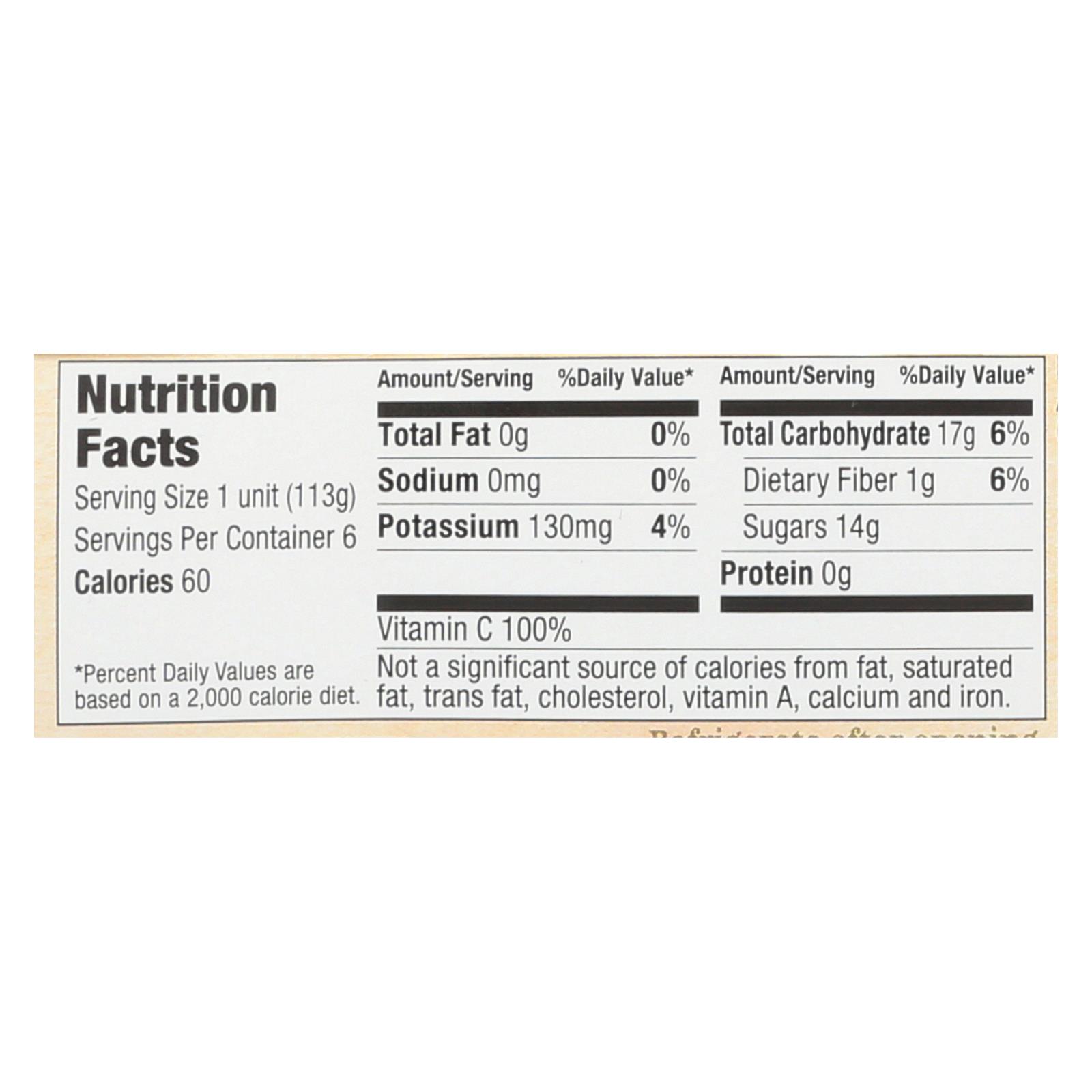 Santa Cruz Organic Apple Sauce, Cinnamon, Case Of 12, 4 Oz. - Image 2