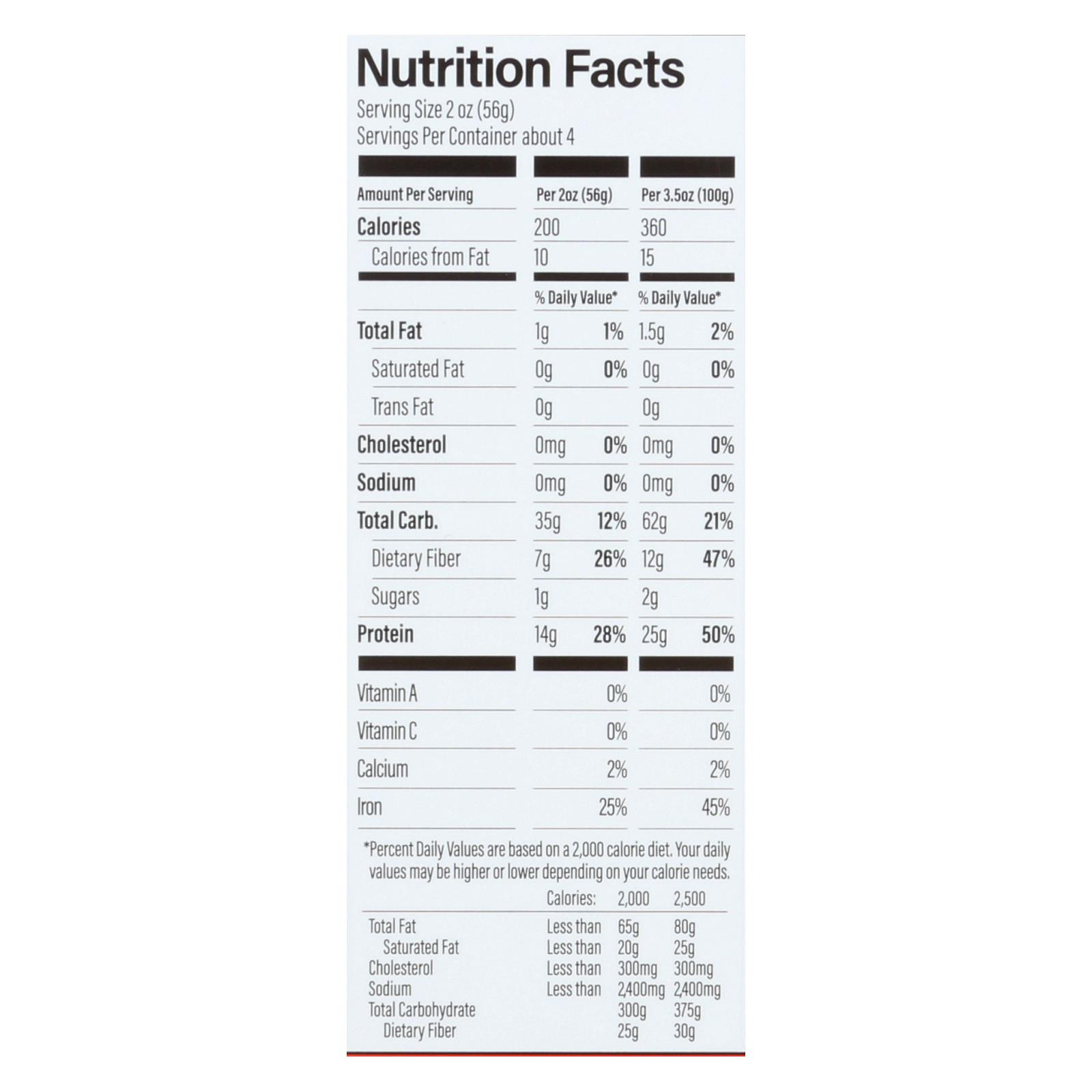 Ancient Harvest Pasta, Supergrain, Red Lentil And Quinoa Rotelle, Gluten Free, 8 Oz, Case Of 6 - Image 2